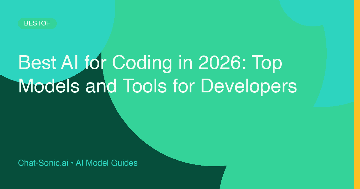Best AI for Coding in 2026: Top Models and Tools for Developers