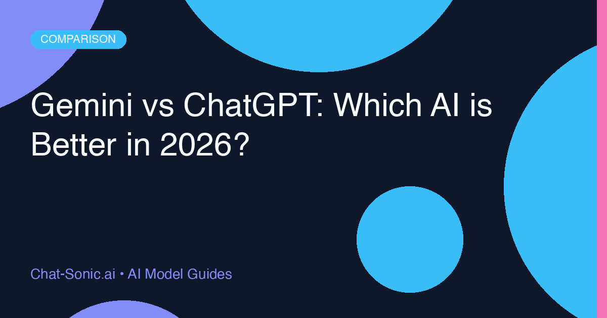 Gemini vs ChatGPT: Which AI is Better in 2026?