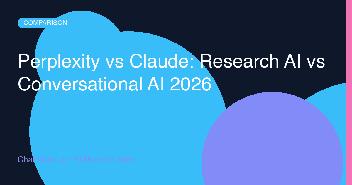 Perplexity vs Claude: Research AI vs Conversational AI 2026