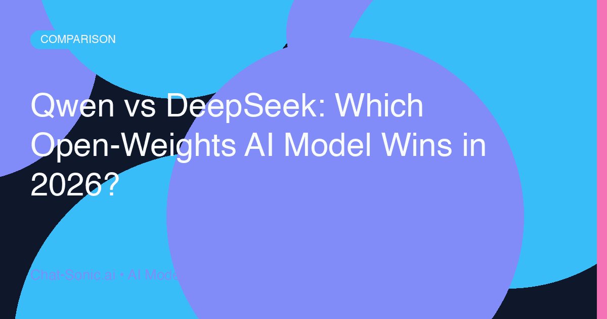 Qwen vs DeepSeek: Which Open-Weights AI Model Wins in 2026?