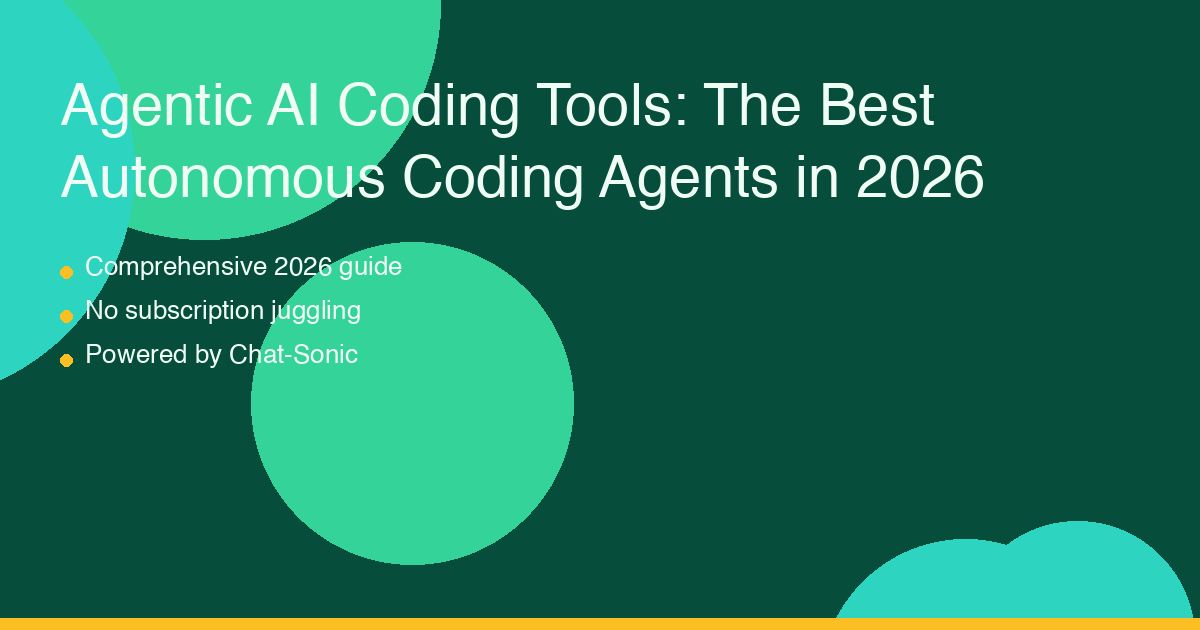 Agentic Ai Coding Tools