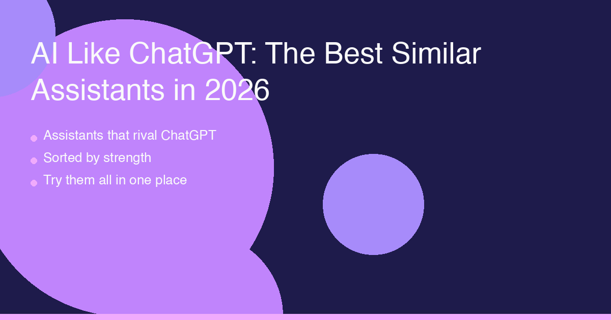 AI assistants like ChatGPT including Claude, Gemini, DeepSeek, Grok, Qwen, Mistral, and Perplexity