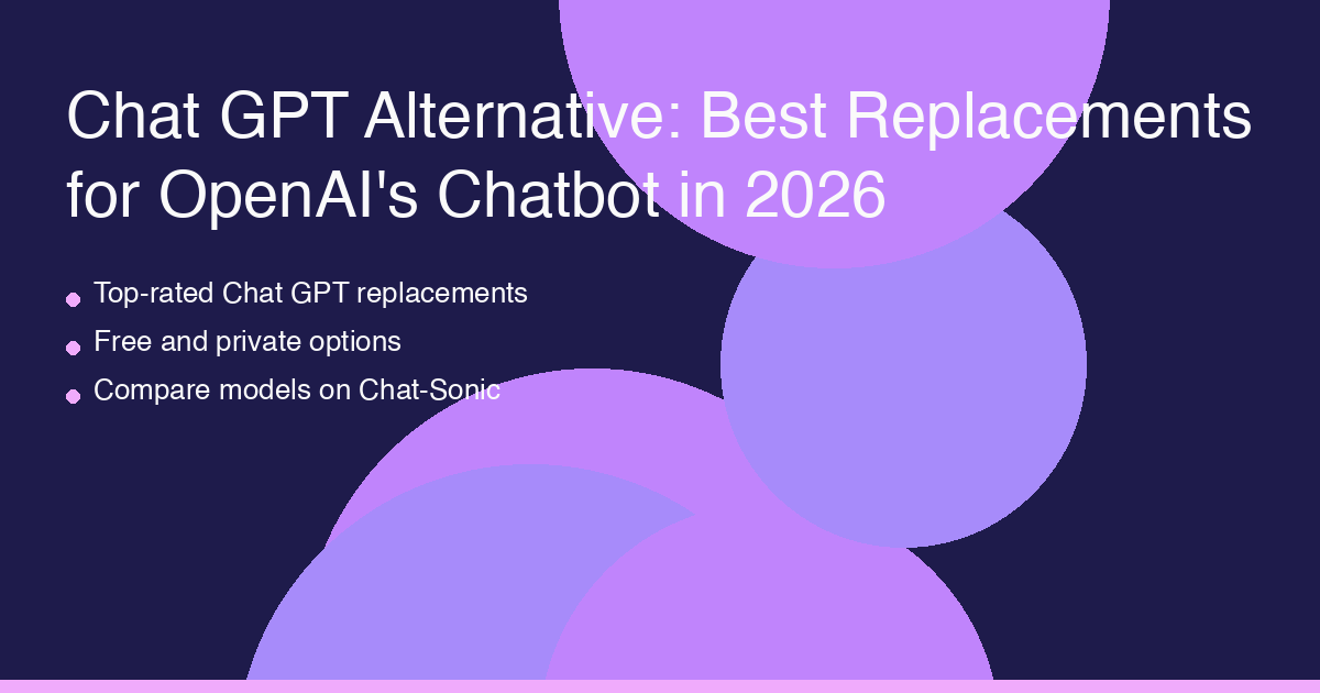 Visual guide to the best Chat GPT alternatives in 2026 with Claude, Gemini, DeepSeek, Grok, Qwen, Mistral, Perplexity, and local models